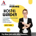 Urgent Male Hostel Warden Vacancy in Calicut