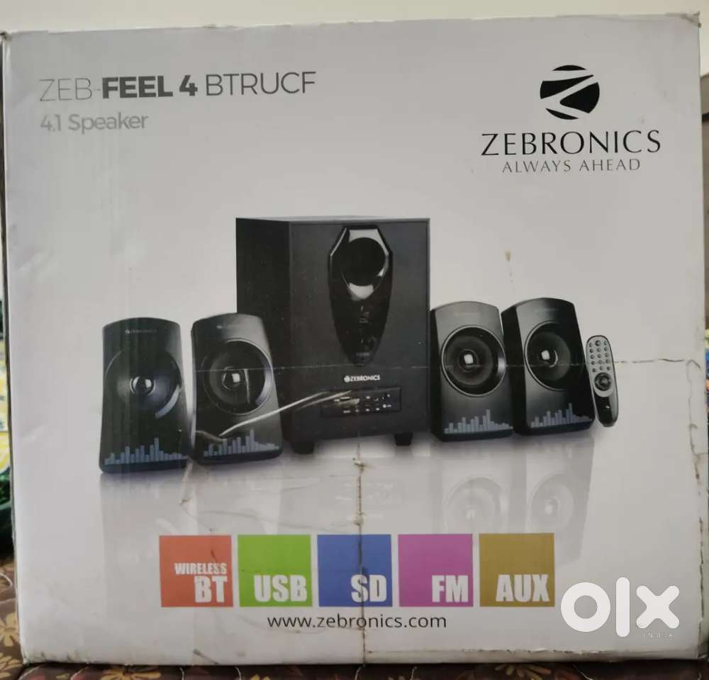 zebronics zeb feel 4 home theatre like new