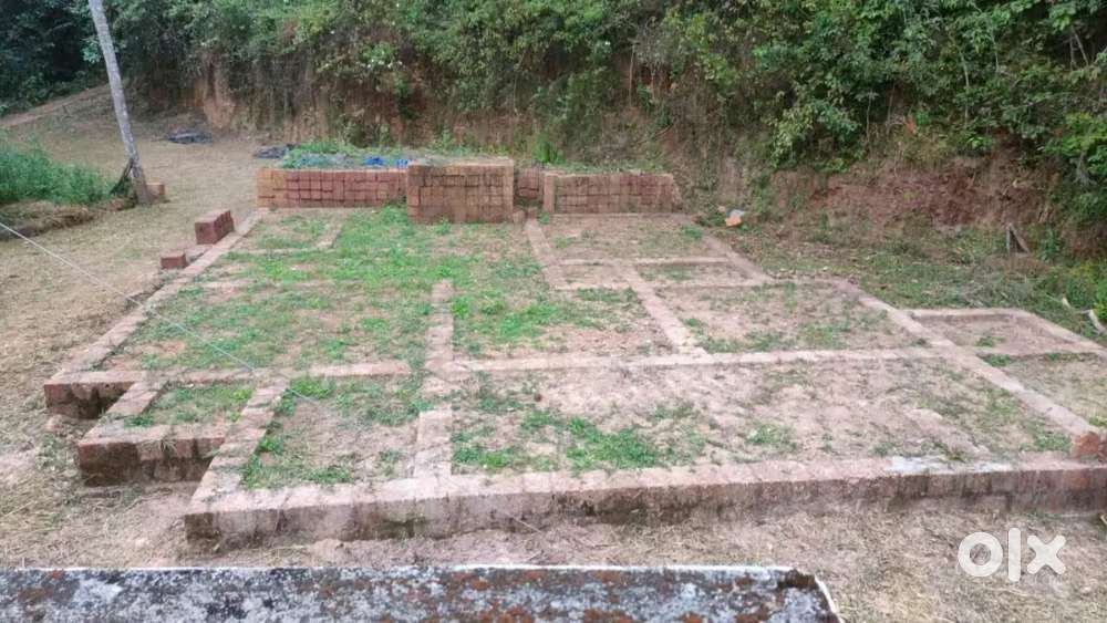 10 cent plot with 2 bedroom foundation