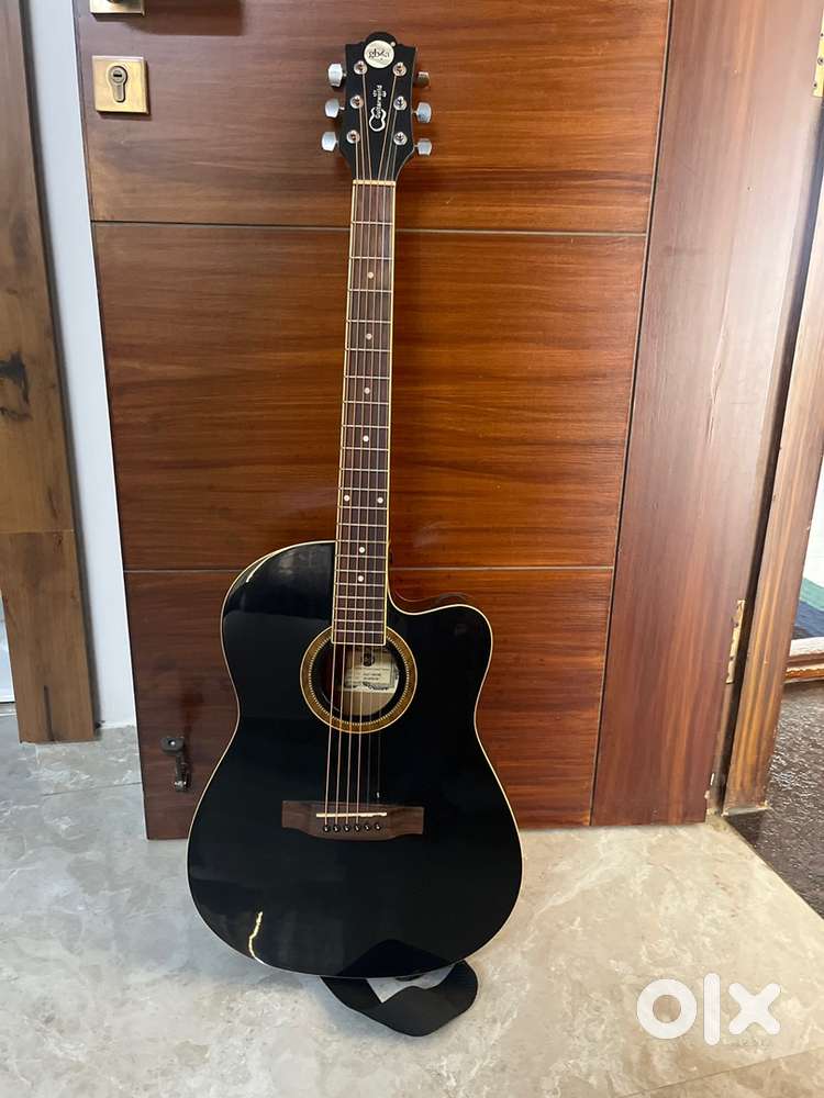 GB&A SAGME100C 39-INCH ACOUSTIC GUITAR with stand