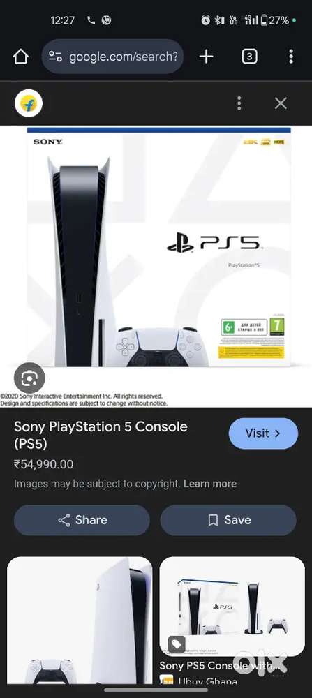 Ps5 with dual controller