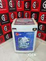 If15Lg fully automatic white & pink fully automatic washing machine
