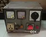 Working Manual Voltage Stabilizer for Sale – With Analog Meters