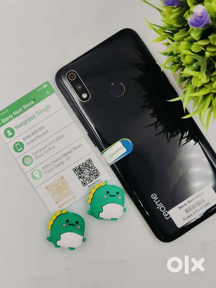REALME 3 PRO 6/128GB STORAGE - MINT CONDITION MOBILE WITH BILL.