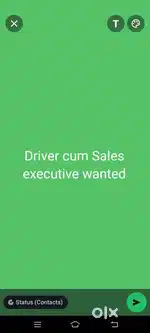 Male Staff wanted
