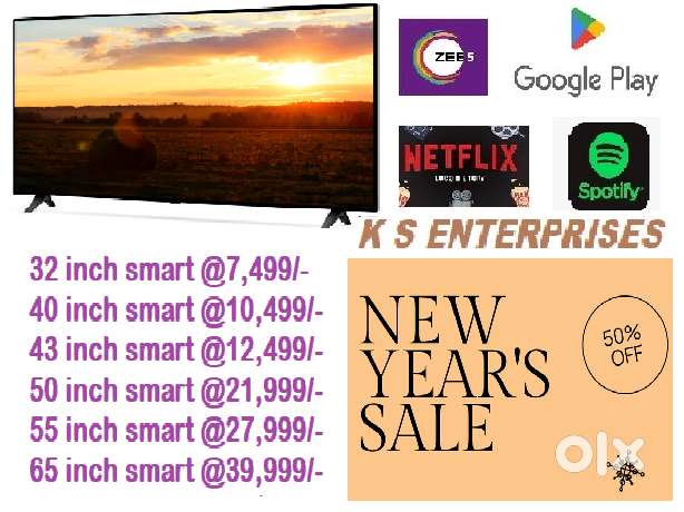 32 INCHES SMART FULL HD LED TV IN 7499/- ONLY.