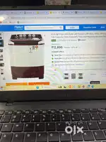 Lg 8kg 5star washing machine. Unused packed