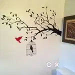 Handmade wall painting for home,office, hotel etc. decoration.