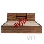 New designer side double bed with storage box