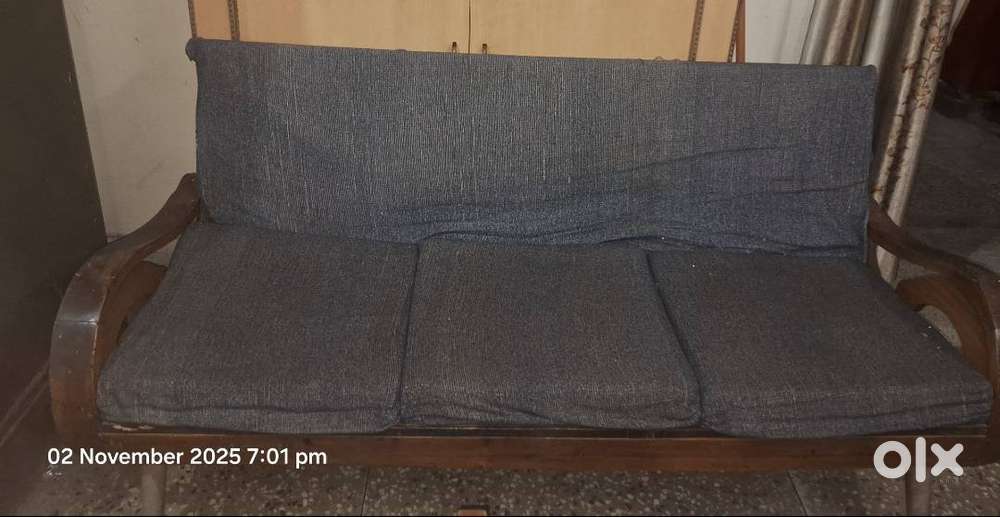 Wooden Sofa set with table for sale