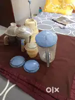 Preeti platinum blue leaf mixer grinder