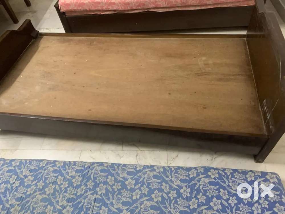 Bed frame and mattress