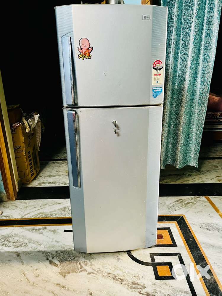 Grey lg fridge