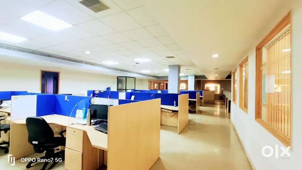 105 Workstations 6 Cabins 1 Conference plug and play office for Rent