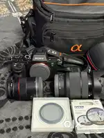 Sony alfa 7 ii with 30 k lens