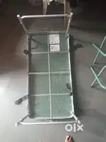 Foldable table with 4 foldable chairs