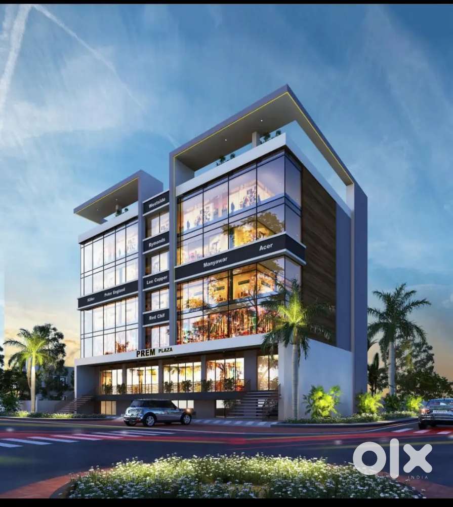 Hotel cum office space available for sale in hirak road
