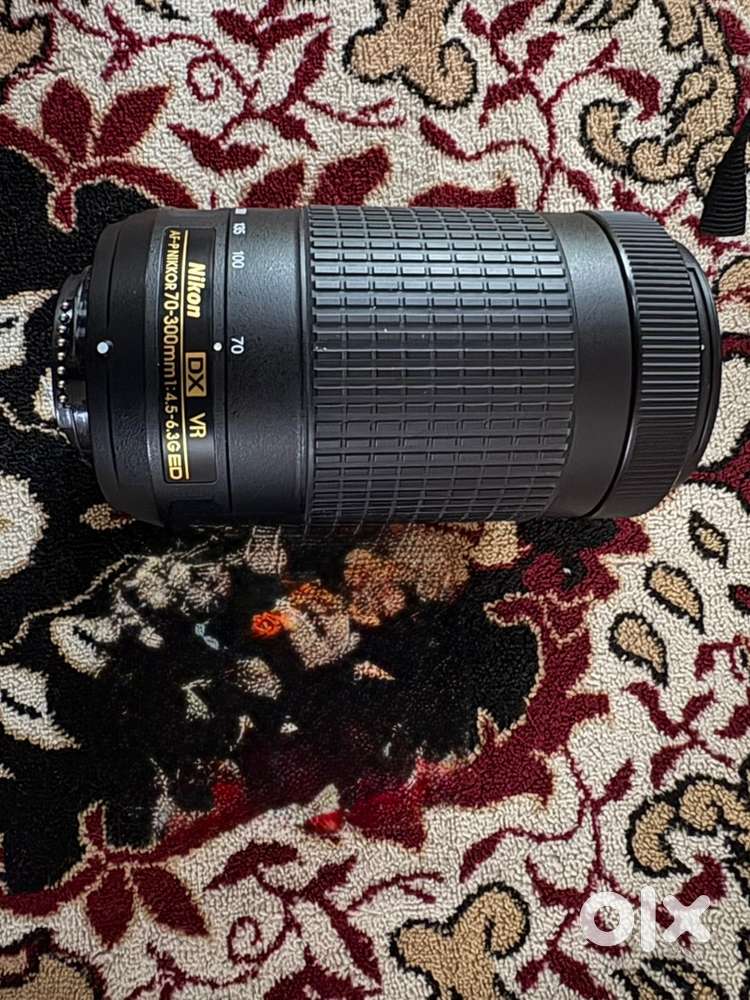 Lens : NIKON AF-P DX NIKKOR 70-300 mm VR LENS