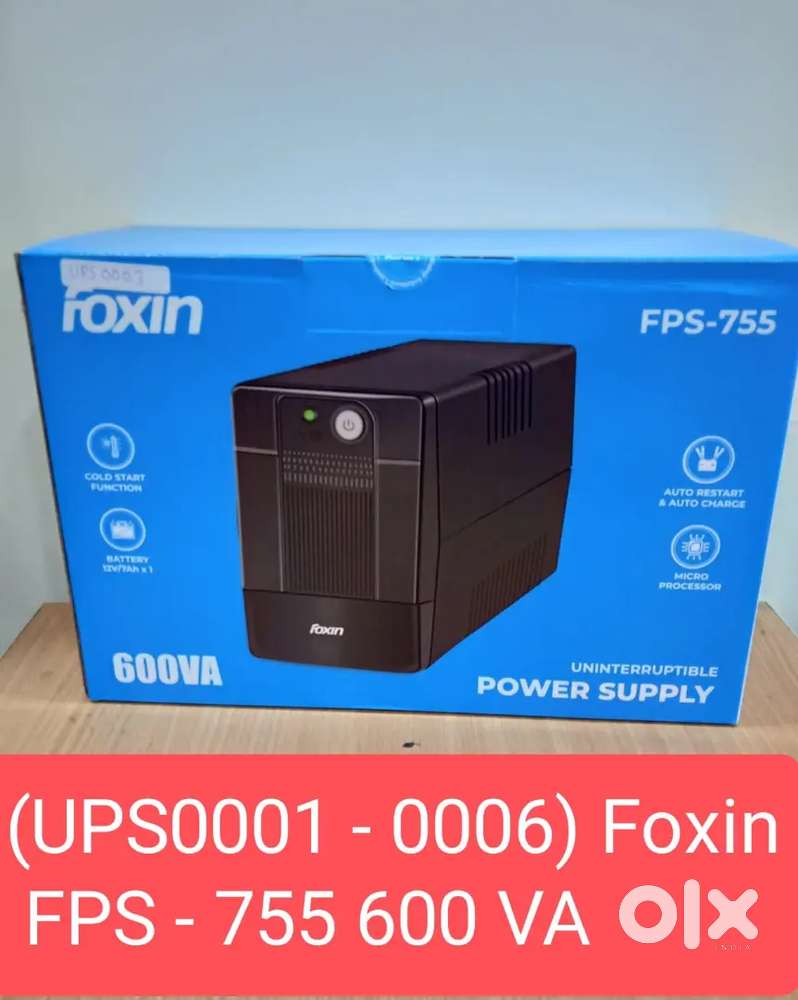 (UPS0001 - 0006) Foxing FPS - 755 600 VA New ups