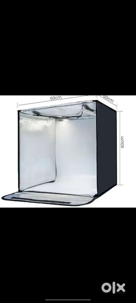 Portable photo studio light box