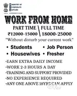 Work from home... Data entry sales marketing