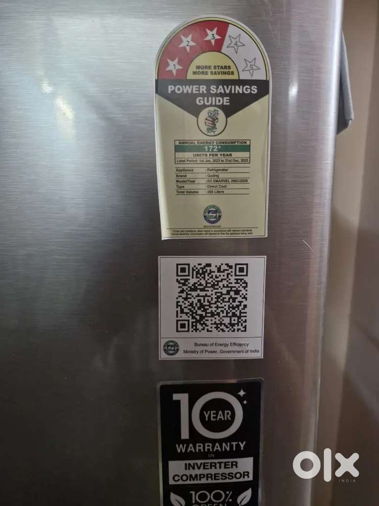 Godrej Refrigerator 268 ltr