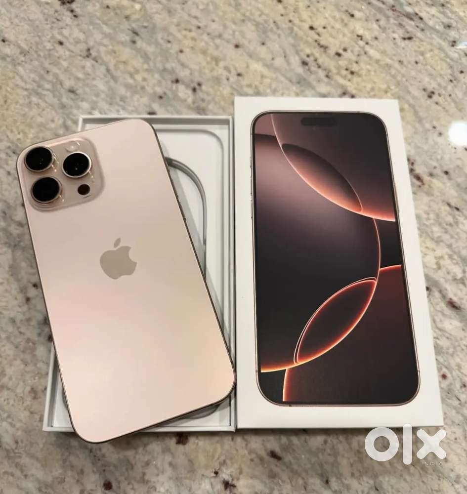 Selling my 4 months old I phone16pro golden colour/.Need urgent money