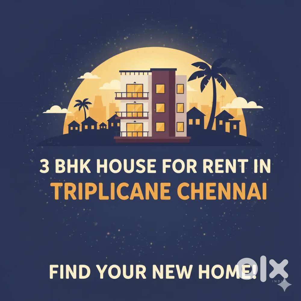 3BHK individual house is available for rent Triplicane Zambazaar