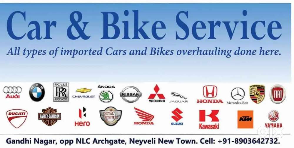 Mechanic for bike & car needed.and washer needed