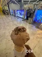 Ice cream sales counter