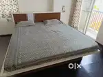 King size storage bed