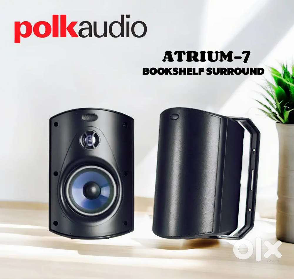 POLK AUDIO : ATRIUM 7 BOOKSHELF SPEAKERS