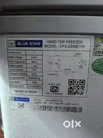 Blue star hard top freezer
