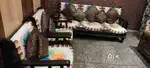 5 seater sofa with pillow and cover