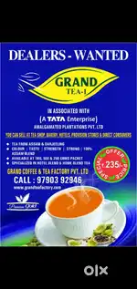 Commission Agent Wanted for Grand Tea Factory