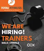 Gym trainers Wanted