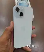 Selling iPhone 15 Blue Color 256gb Storage With bill box invoice
