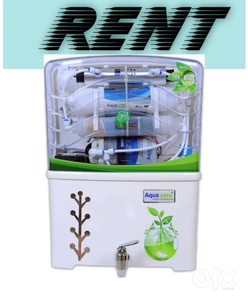 Water purifier available on rent