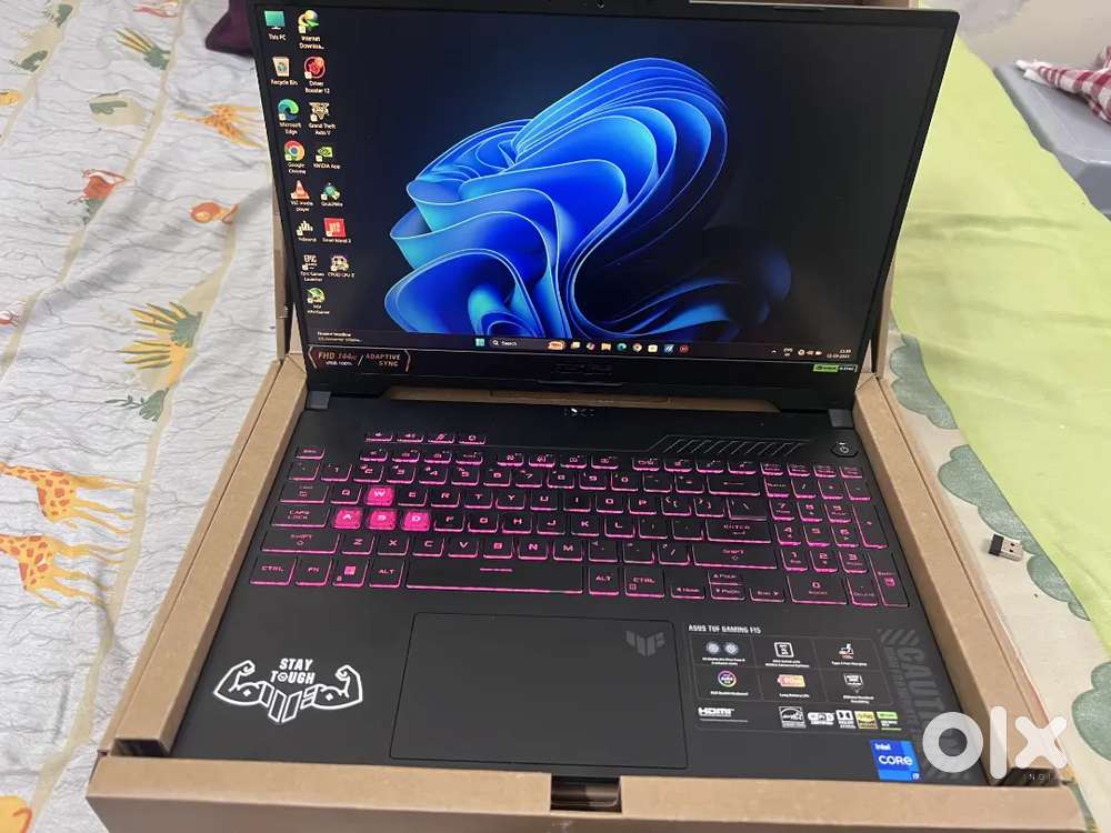 Asus tuf f15 a15 i7 13gens gaming laptop new 8gb rtx 4060 graphic