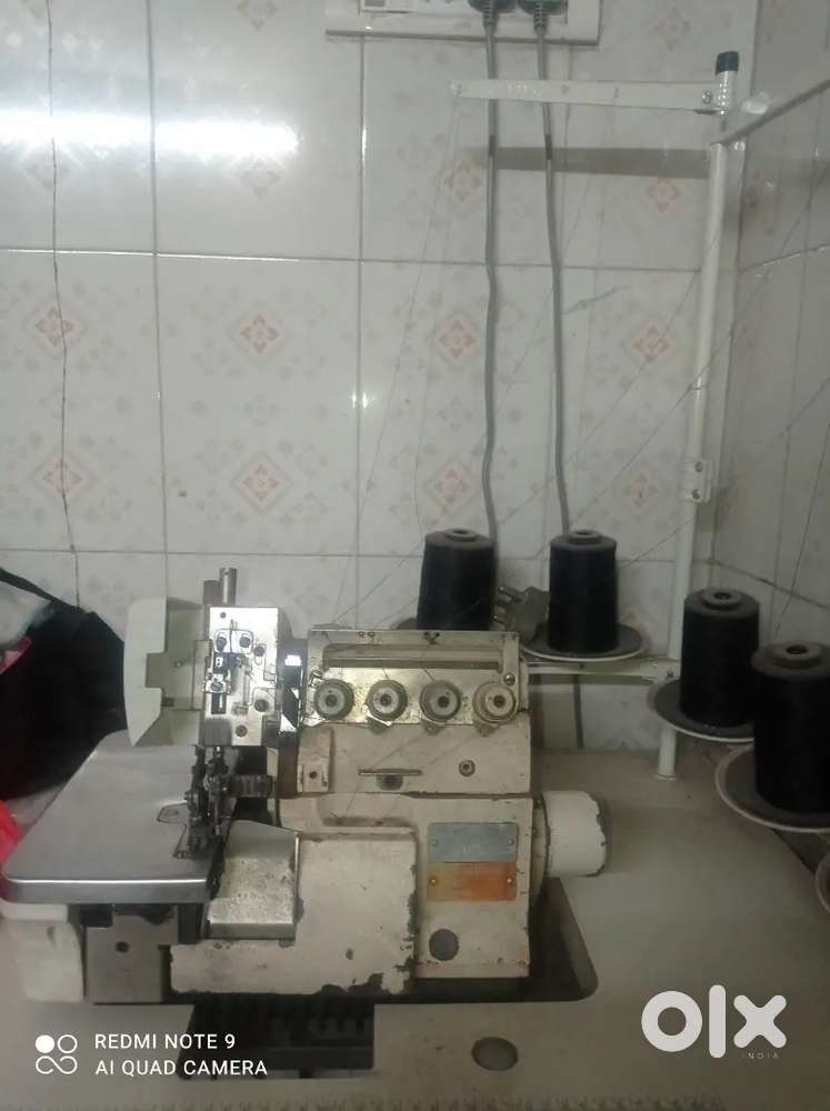 overlock, elastic machine