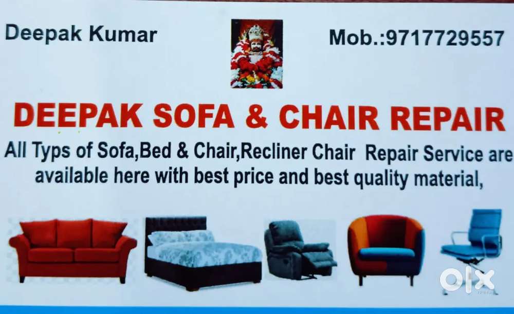 ALL TYEP OF SOFA CHAIR REPAIRS