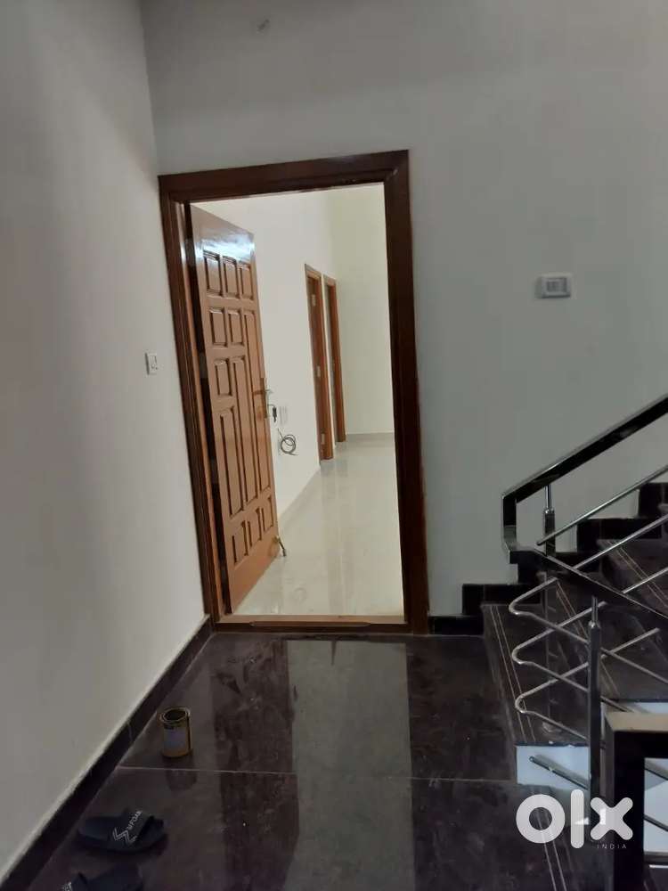 Semi furnished 2BHK for rent in TVS Nagar, Water Canal Road, Korattur