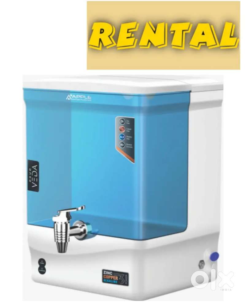Water purifier available on rent