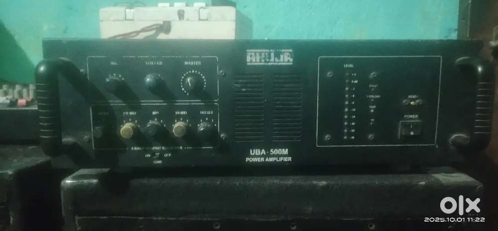 500w amplifier + 600w +400w single speaker box 15 inch