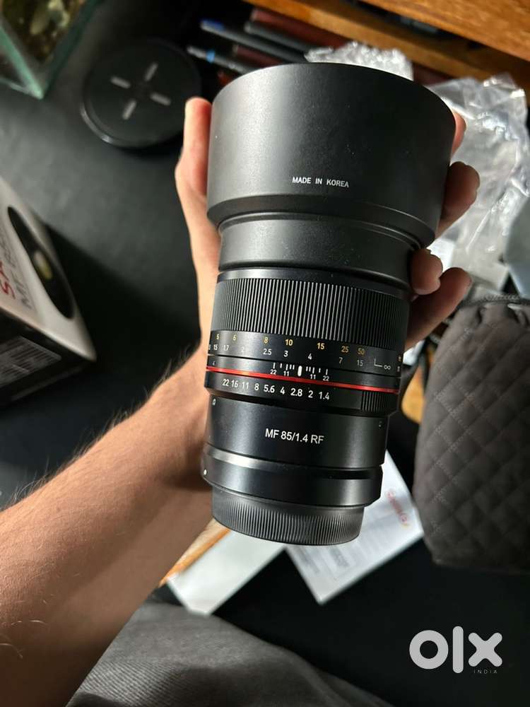 SAMYANG 85mm f1.4 Rf mount for canon