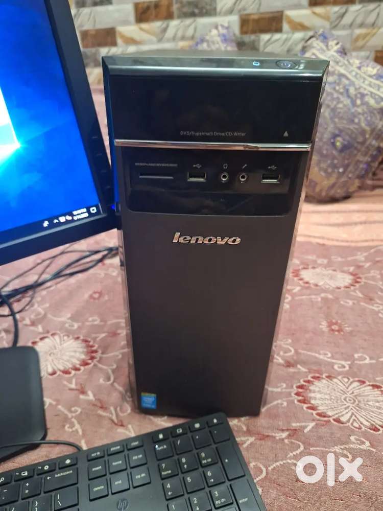 Lenovo computer with monitor