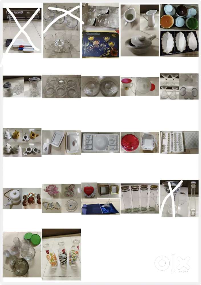 Crockery, Bottles,Bags,Stationary,Containers,Appliances, Racks, Bamboo