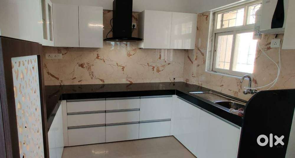 Semi-Furnished 1BHK, 580sq.ft. with Modular Kitchen at EcoValley Kanhe