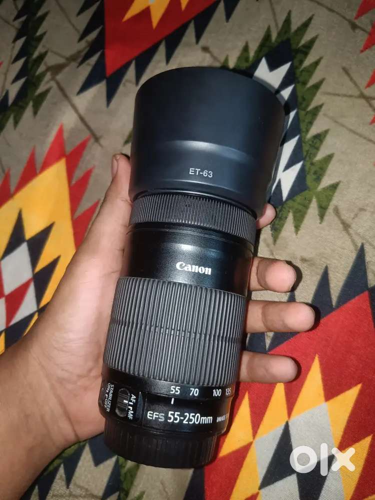 55--250mm lence stm with hood