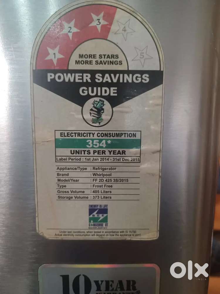 Selling Whirlpool Fridge